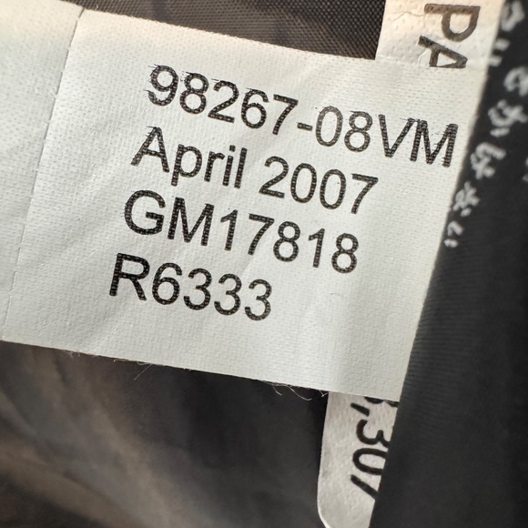 HARLEY DAVIDSON Men's Windbreaker/Waterproof Liner Motorcycle Jacket Black Sz S - Picture 10 of 13